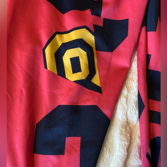 Addidas Stellassport Stella McCartney Pink Printed Tights Size M - Picture 7 of 7